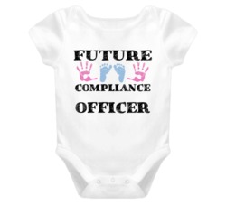 Compliance Officer Future Occupation Baby Onesie