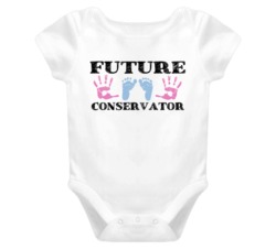 Conservator Future Occupation Baby Onesie