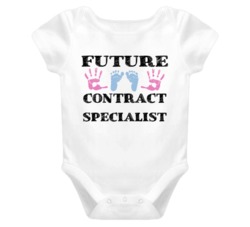 Contract Specialist Future Occupation Baby Onesie