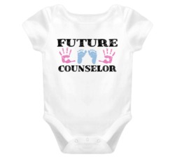 Counselor Future Occupation Baby Onesie