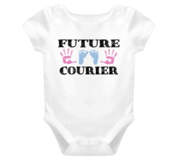 Courier Future Occupation Baby Onesie