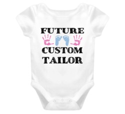 Custom Tailor Future Occupation Baby Onesie