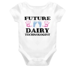 Dairy Technologist Future Occupation Baby Onesie