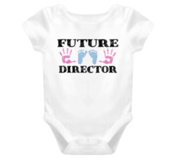 Director Future Occupation Baby Onesie