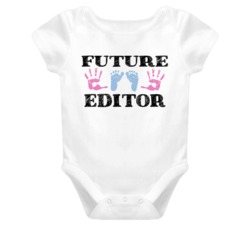 Editor Future Occupation Baby Onesie