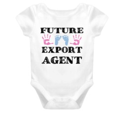Export Agent Future Occupation Baby Onesie