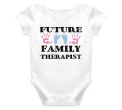 Family Therapist Future Occupation Baby Onesie