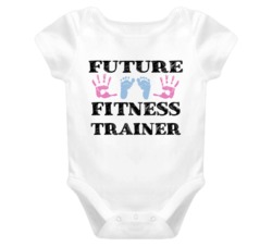 Fitness Trainer Future Occupation Baby Onesie