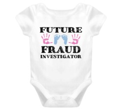 Fraud Investigator Future Occupation Baby Onesie