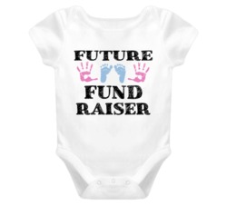 Fund Raiser Future Occupation Baby Onesie