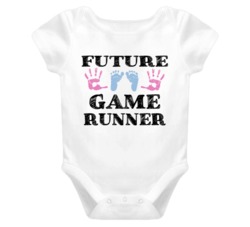 Game Runner Future Occupation Baby Onesie