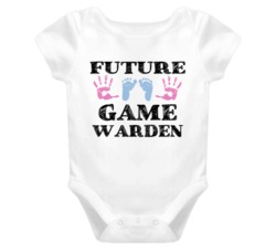 Game Warden Future Occupation Baby Onesie