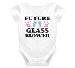 Glass Blower Future Occupation Baby Onesie