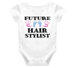 Hair Stylist Future Occupation Baby Onesie