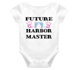 Harbor Master Future Occupation Baby Onesie