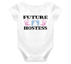 Hostess Future Occupation Baby Onesie