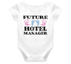 Hotel Manager Future Occupation Baby Onesie