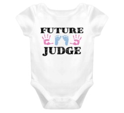 Judge Future Occupation Baby Onesie