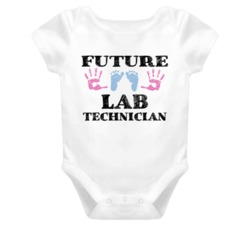 Lab Technician Future Occupation Baby Onesie