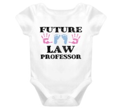 Law Professor Future Occupation Baby Onesie