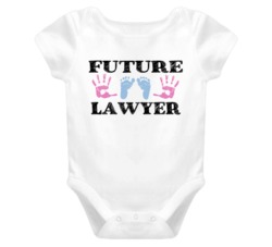 Lawyer Future Occupation Baby Onesie
