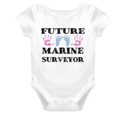 Marine Surveyor Future Occupation Baby Onesie
