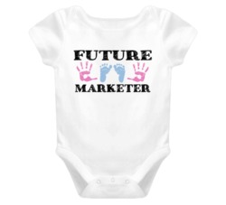 Marketer Future Occupation Baby Onesie