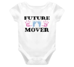 Mover Future Occupation Baby Onesie