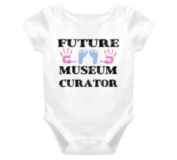 Museum Curator Future Occupation Baby Onesie