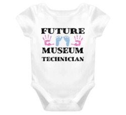 Museum Technician Future Occupation Baby Onesie