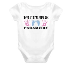 Paramedic Future Occupation Baby Onesie