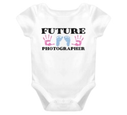 Photographer Future Occupation Baby Onesie