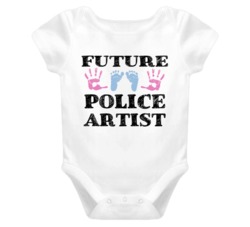 Police Artist Future Occupation Baby Onesie
