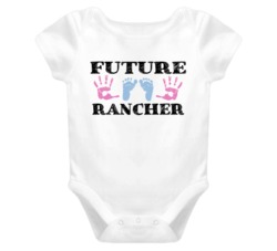 Rancher Future Occupation Baby Onesie