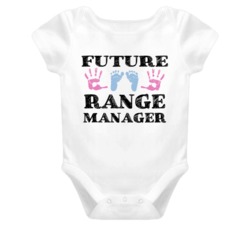 Range Manager Future Occupation Baby Onesie