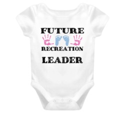 Recreation Leader Future Occupation Baby Onesie