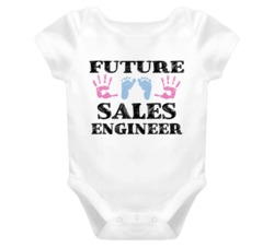 Sales Engineer Future Occupation Baby Onesie