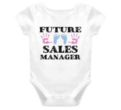 Sales Manager Future Occupation Baby Onesie