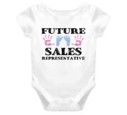 Sales Representative Future Occupation Baby Onesie