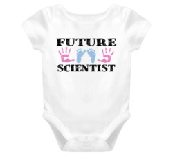 Scientist Future Occupation Baby Onesie