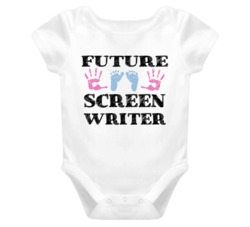 Screen Writer Future Occupation Baby Onesie