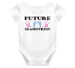 Seamstress Future Occupation Baby Onesie