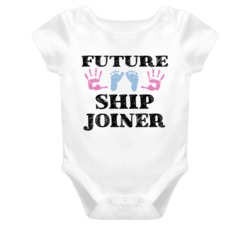 Ship Joiner Future Occupation Baby Onesie