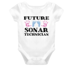 Sonar Technician Future Occupation Baby Onesie