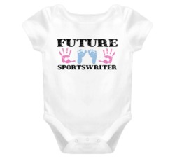 Sportswriter Future Occupation Baby Onesie