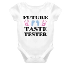 Taste Tester Future Occupation Baby Onesie