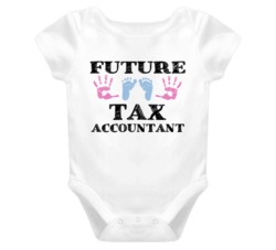 Tax Accountant Future Occupation Baby Onesie