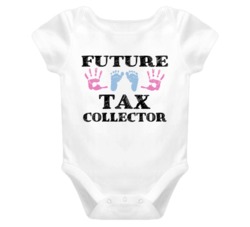 Tax Collector Future Occupation Baby Onesie