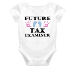Tax Examiner Future Occupation Baby Onesie