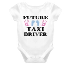 Taxi Driver Future Occupation Baby Onesie